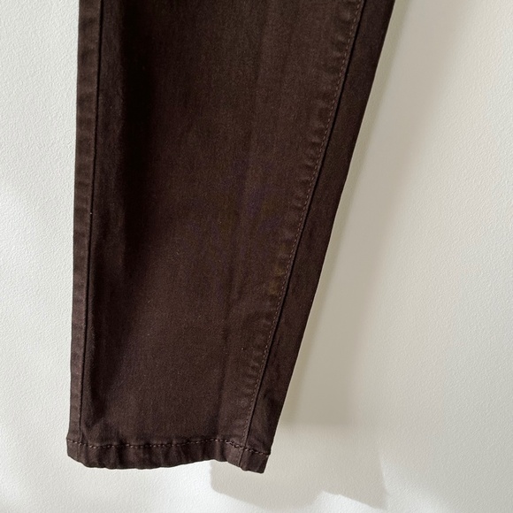 LOGG H&M Dark Brown Skinny Jeans Size 6 - Picture 4 of 16